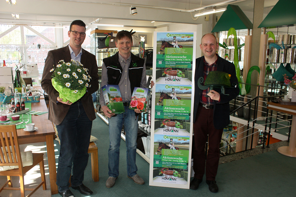 Raiffeisen-Markt Dülmen und Homann Küche Tisch und Schönes kooperieren